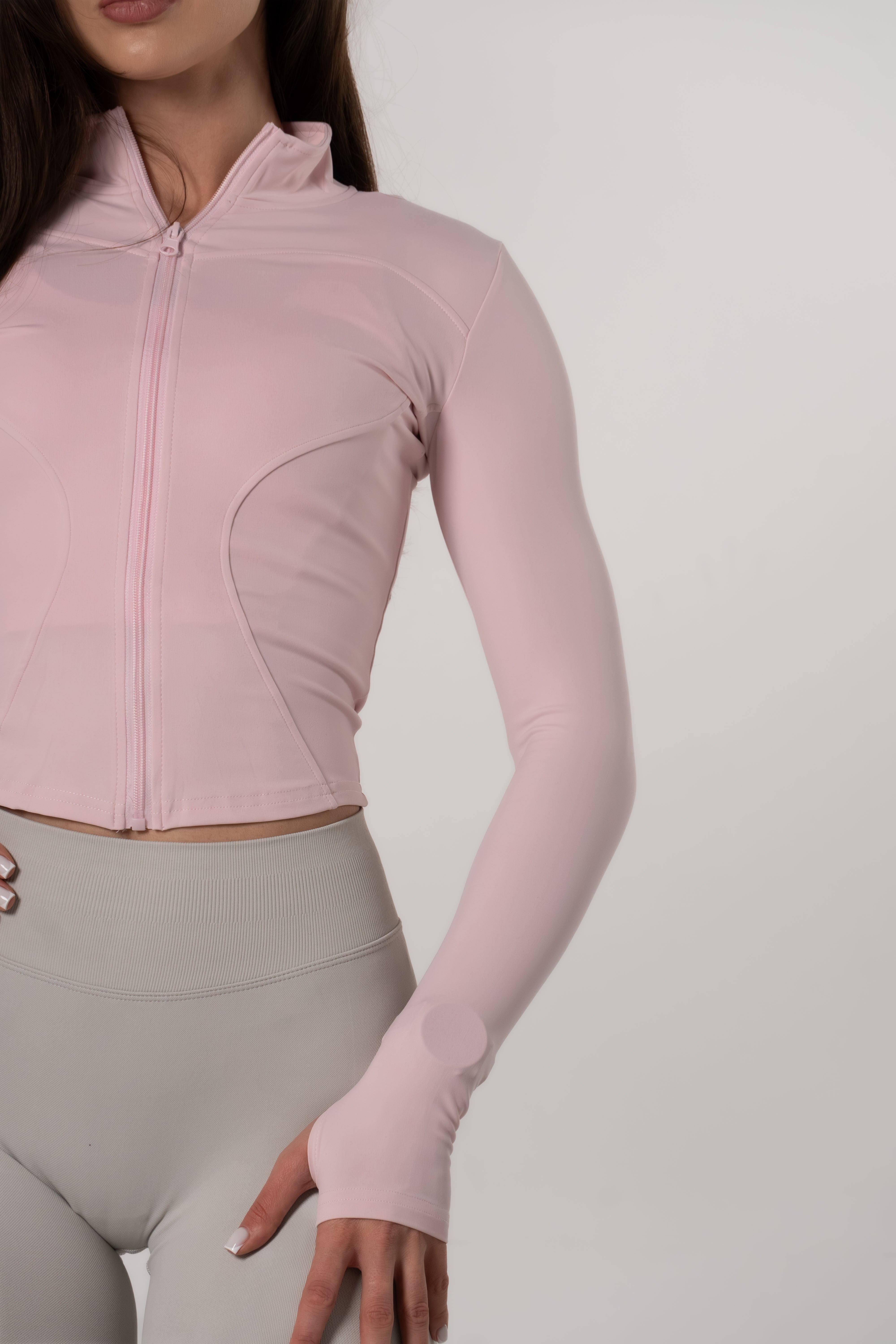 LYO Pink Contour Zip Jacket