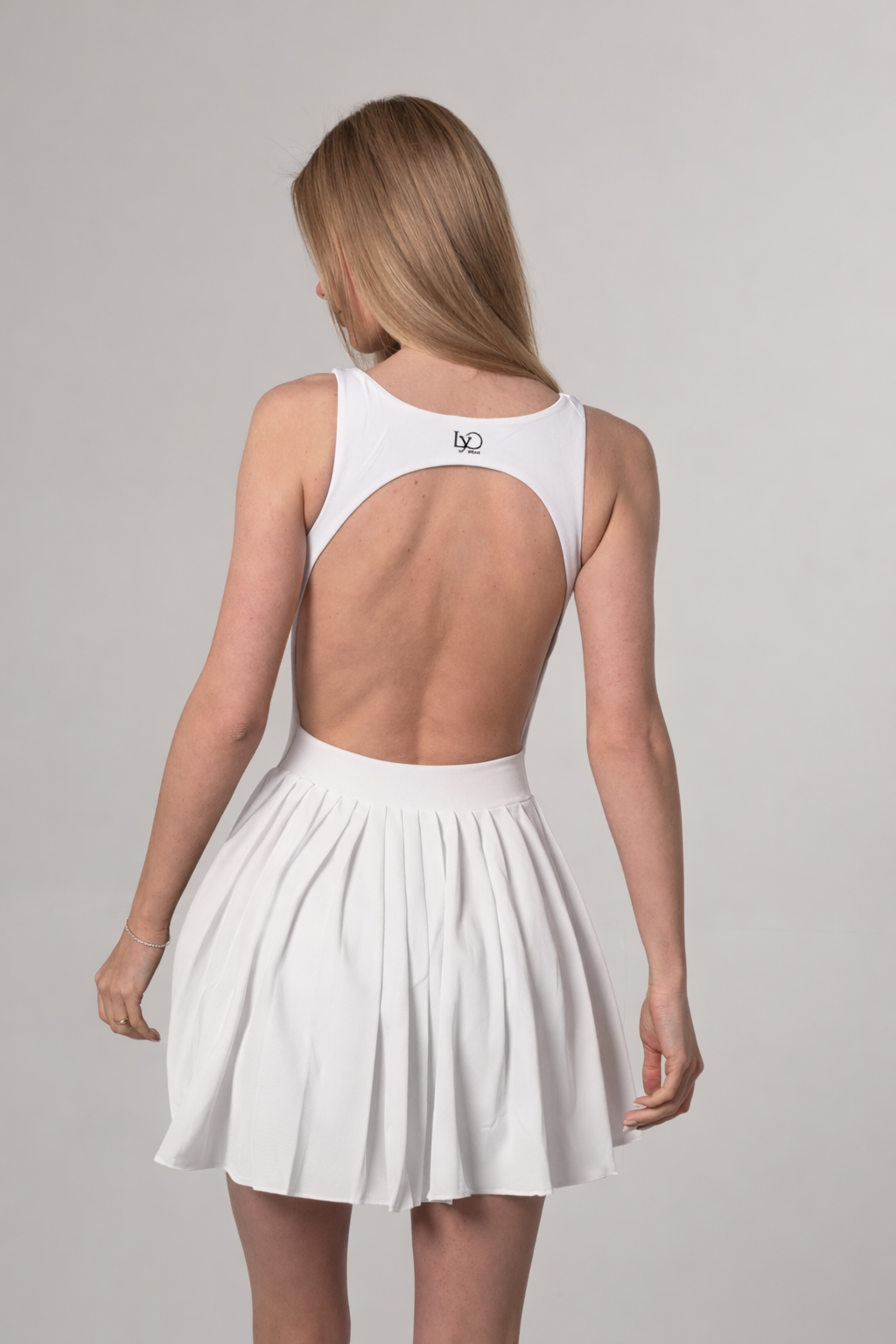 LYO Pure White Court Dress