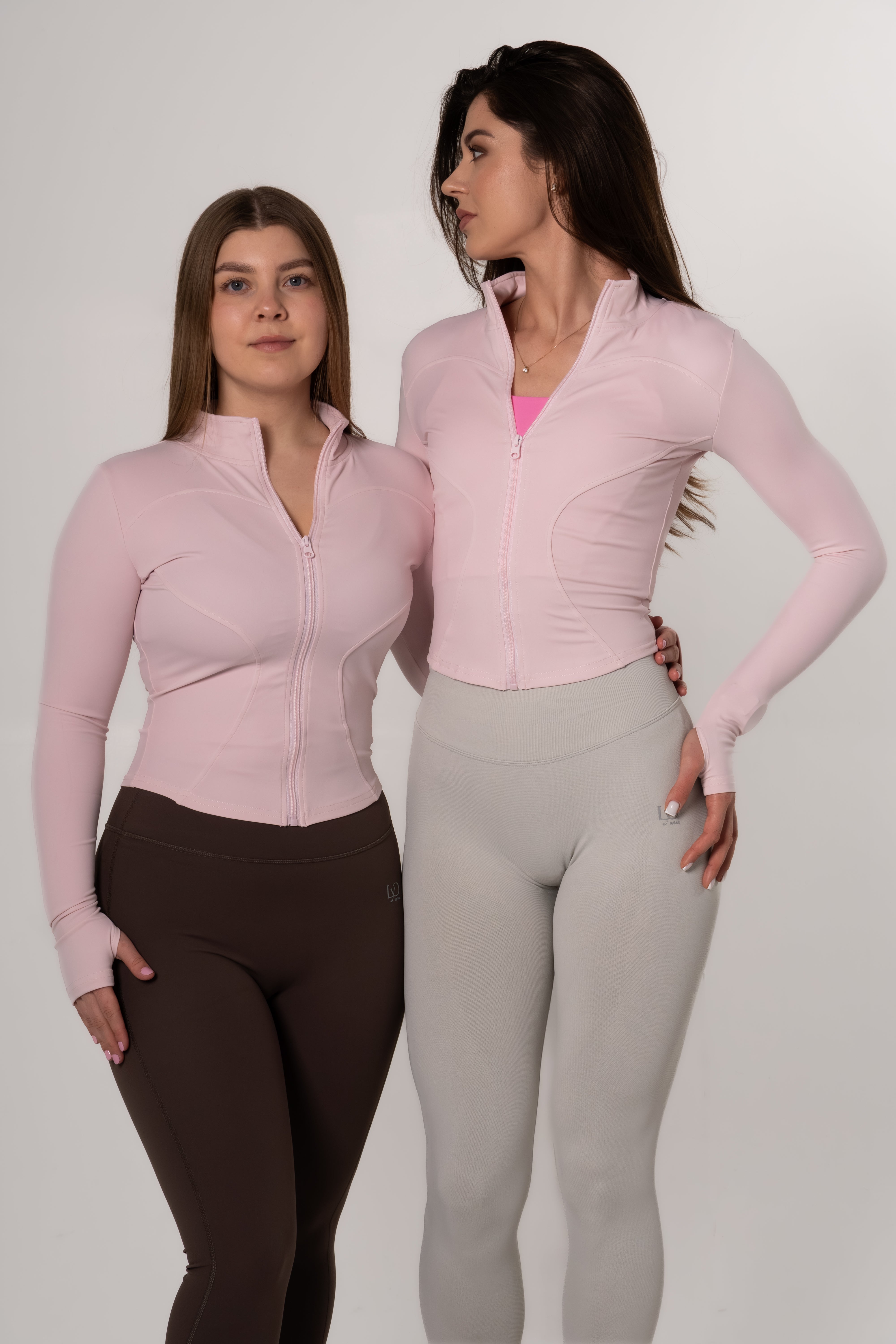 LYO Pink Contour Zip Jacket