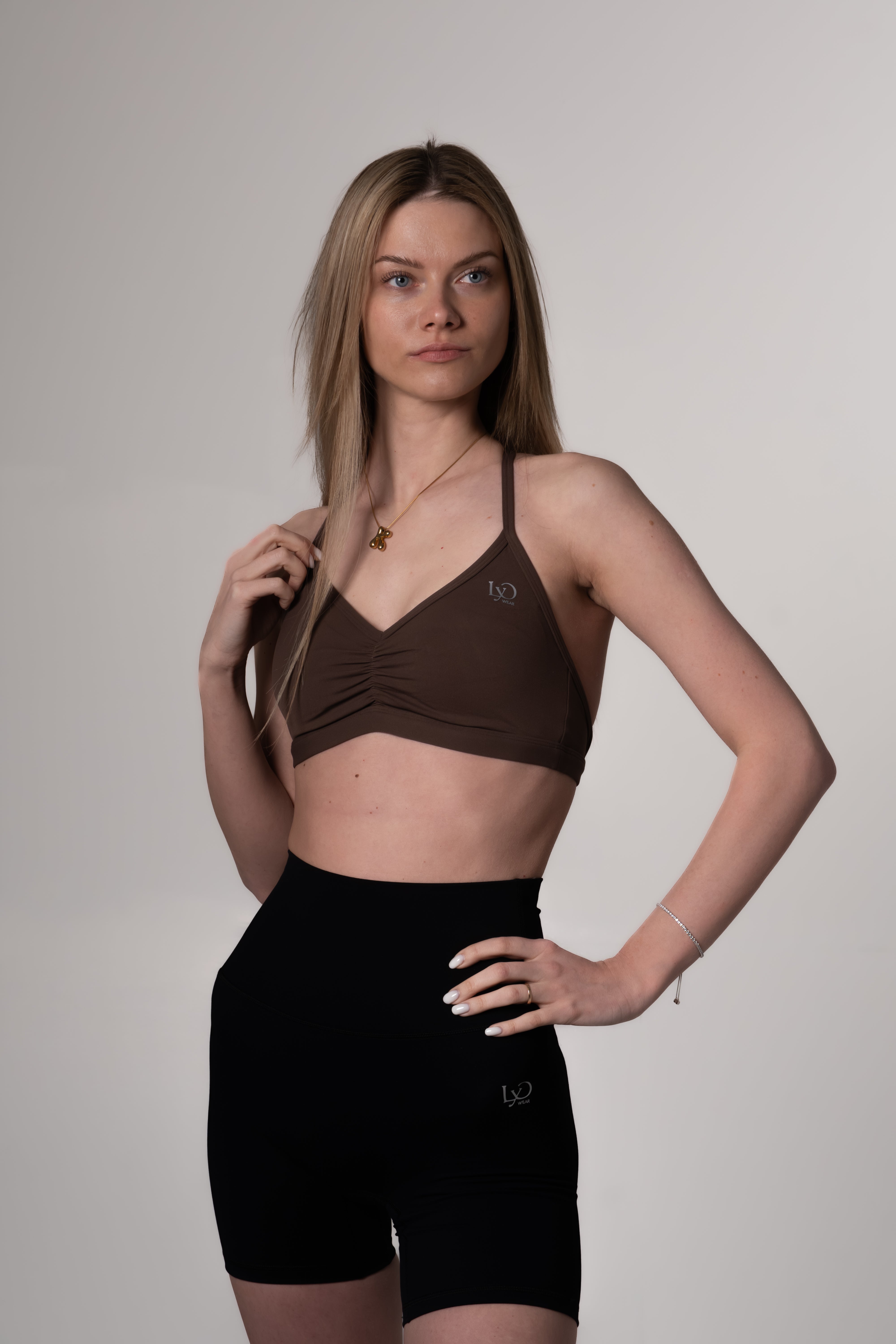 LYO Sport Bra – Chocolate Brown